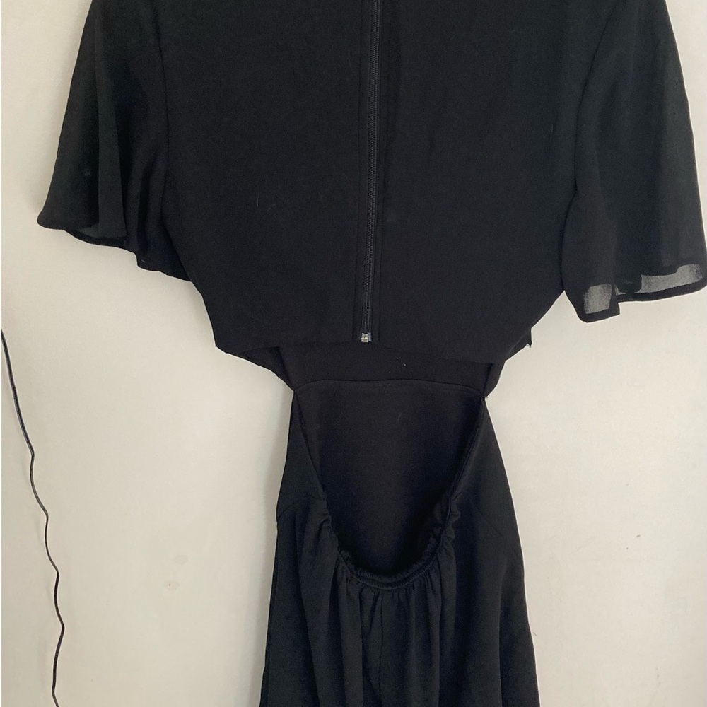 Speechless Black Backless Dress